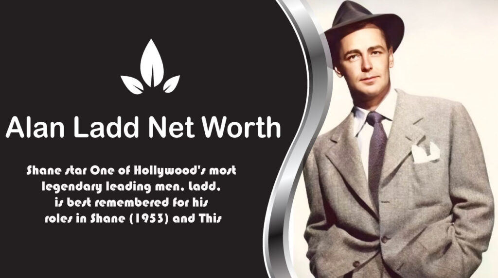 Alan Ladd Net Worth