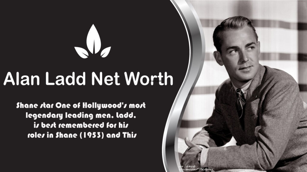 Alan Ladd Net Worth at Death