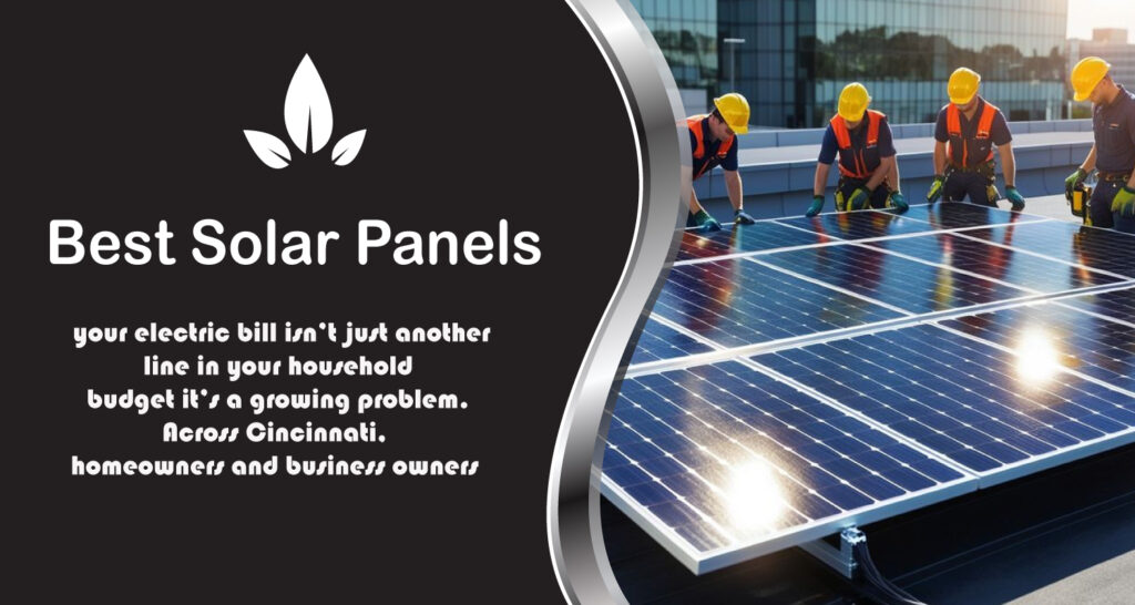 How the Best Solar Panels in Cincinnati Help You Beat Rising Electric Rates in 2025