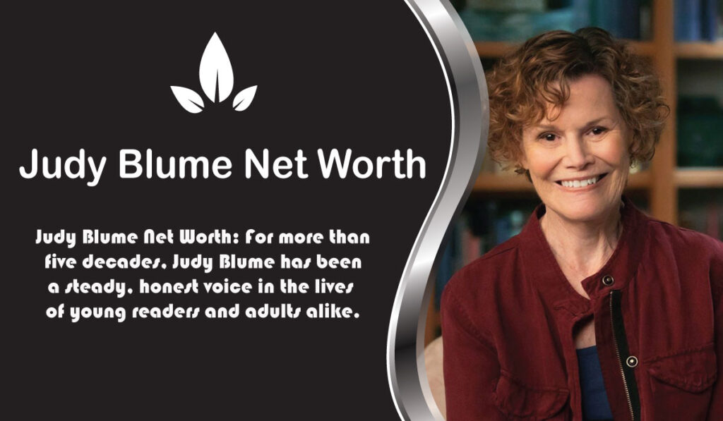 Judy Blume Net Worth