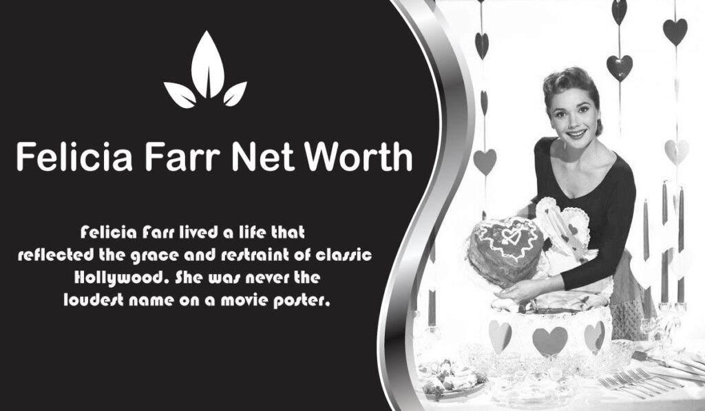 Felicia Farr Net Worth
